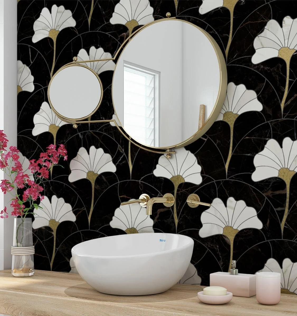 Customizable Waterjet Tile Patterns by Marc Thee | Choose Colors